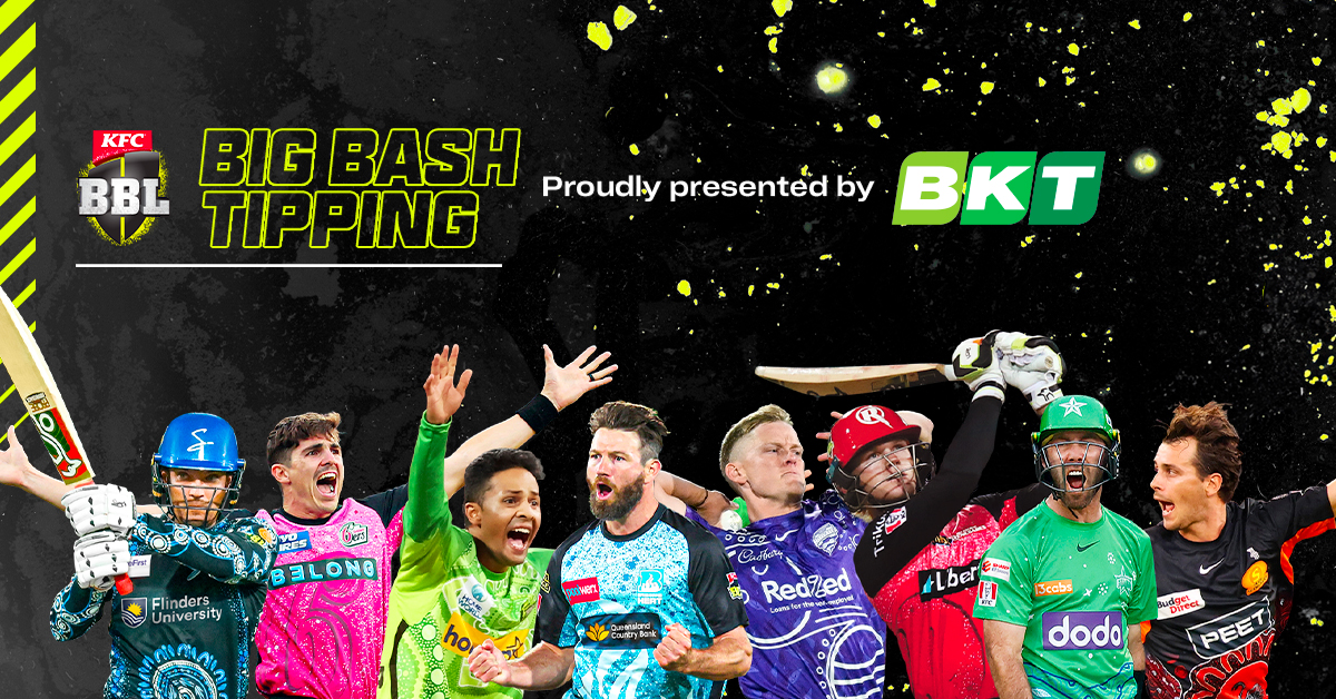 BIG BASH TIPPING IS BACK!